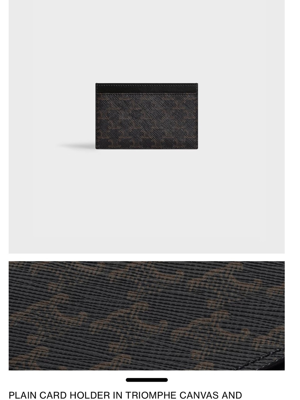 Celine Slim Cardholder